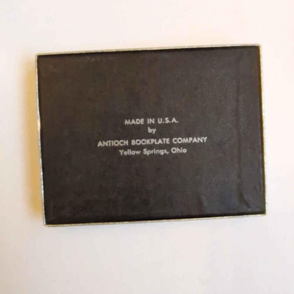 Vintage Antioch Bookplate Company Gum‎ Nameplates Birds Historial Medical Doctor